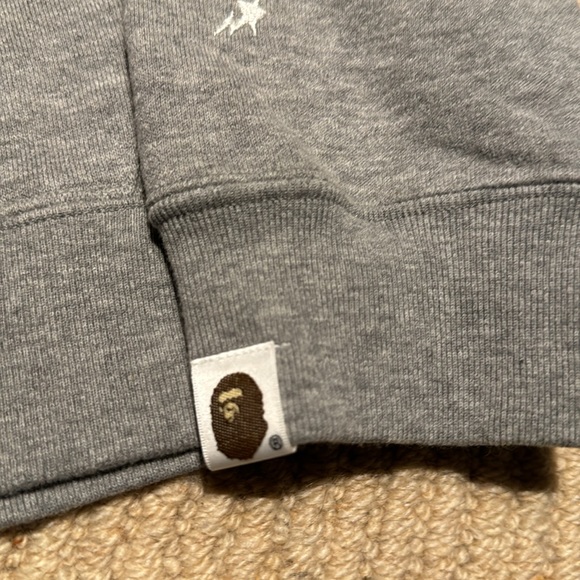A Bathing Ape Classics zip up hoodie with stars - Picture 2 of 8